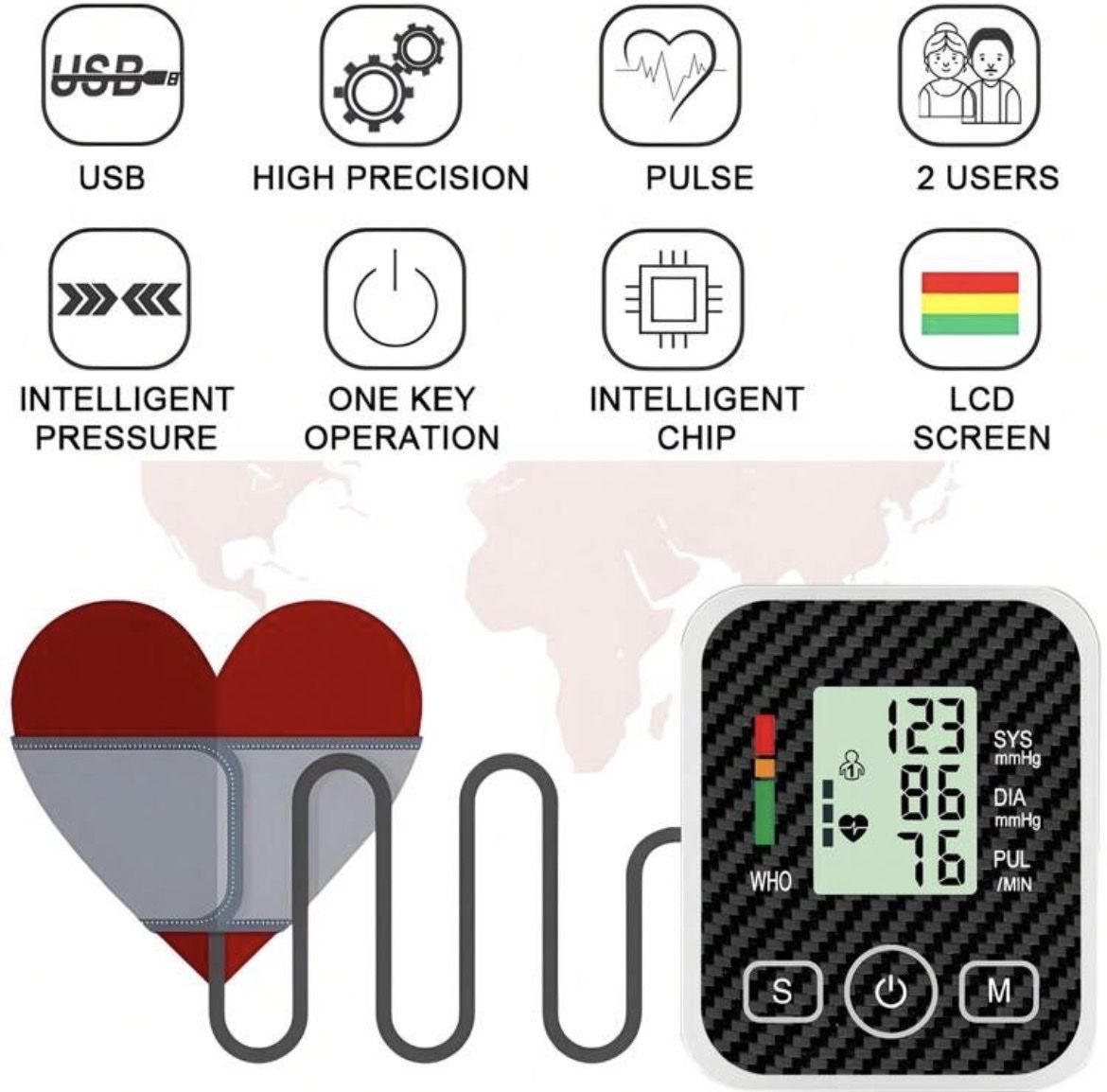 Appareils médicaux: Blutdruckmessgerät Oberarm – Neuf avec emballage d'origine à Emmenbrücke par ShopDirect 4