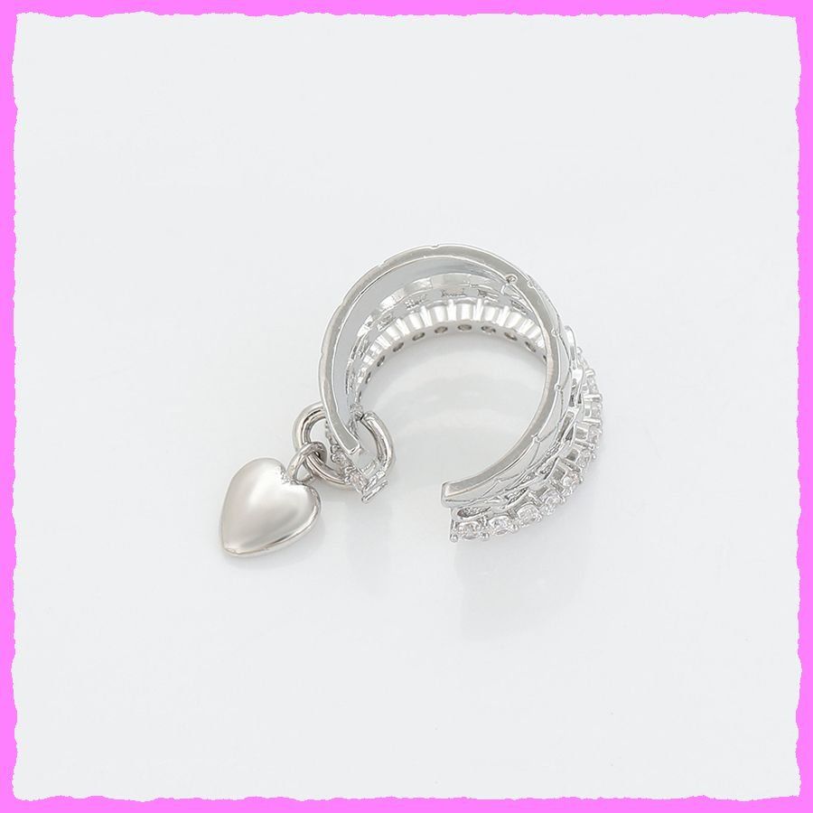 Orecchini pendenti & Orecchini a lobo: Bezaubernde Earcuffs mit Zirkonia – Nuovo e nell'imballaggio originale da Oberglatt ZH venduto da Diamond-Girl 2