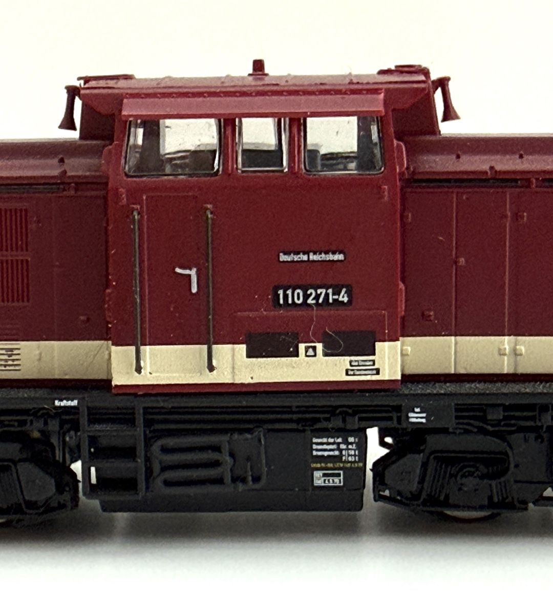 Fleischmann Modellini di ferrovie: Diesellokomotive BR 110 der DR – Usato da Basel venduto da Juland 6