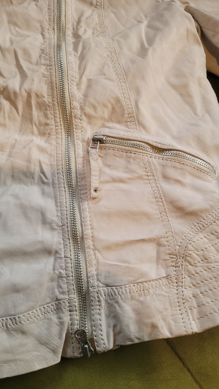 Jacken: In Linea Damen Leder-Jacke, Gr. 38 – Gebraucht aus Schöftland von Aktion56 2