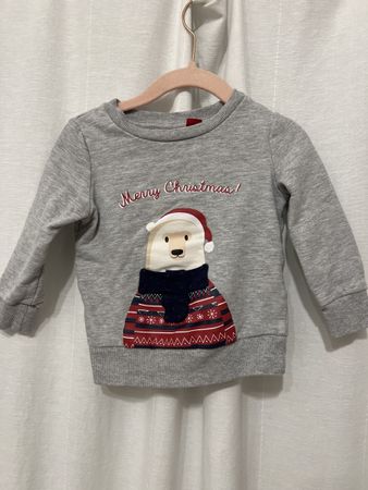 Merry Christmas Weihnachtssweater Pullover Gr. 92
