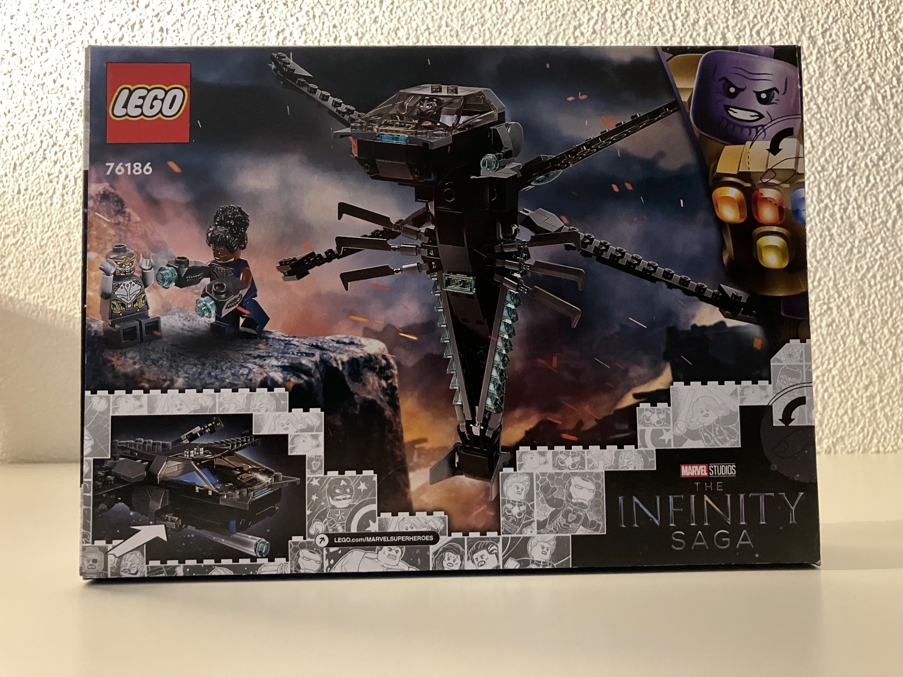 Lego Kit di costruzioni: LEGO 76186 Black Panther Dragon Flyer – Nuovo e nell'imballaggio originale da Beringen venduto da pkr_z622 1