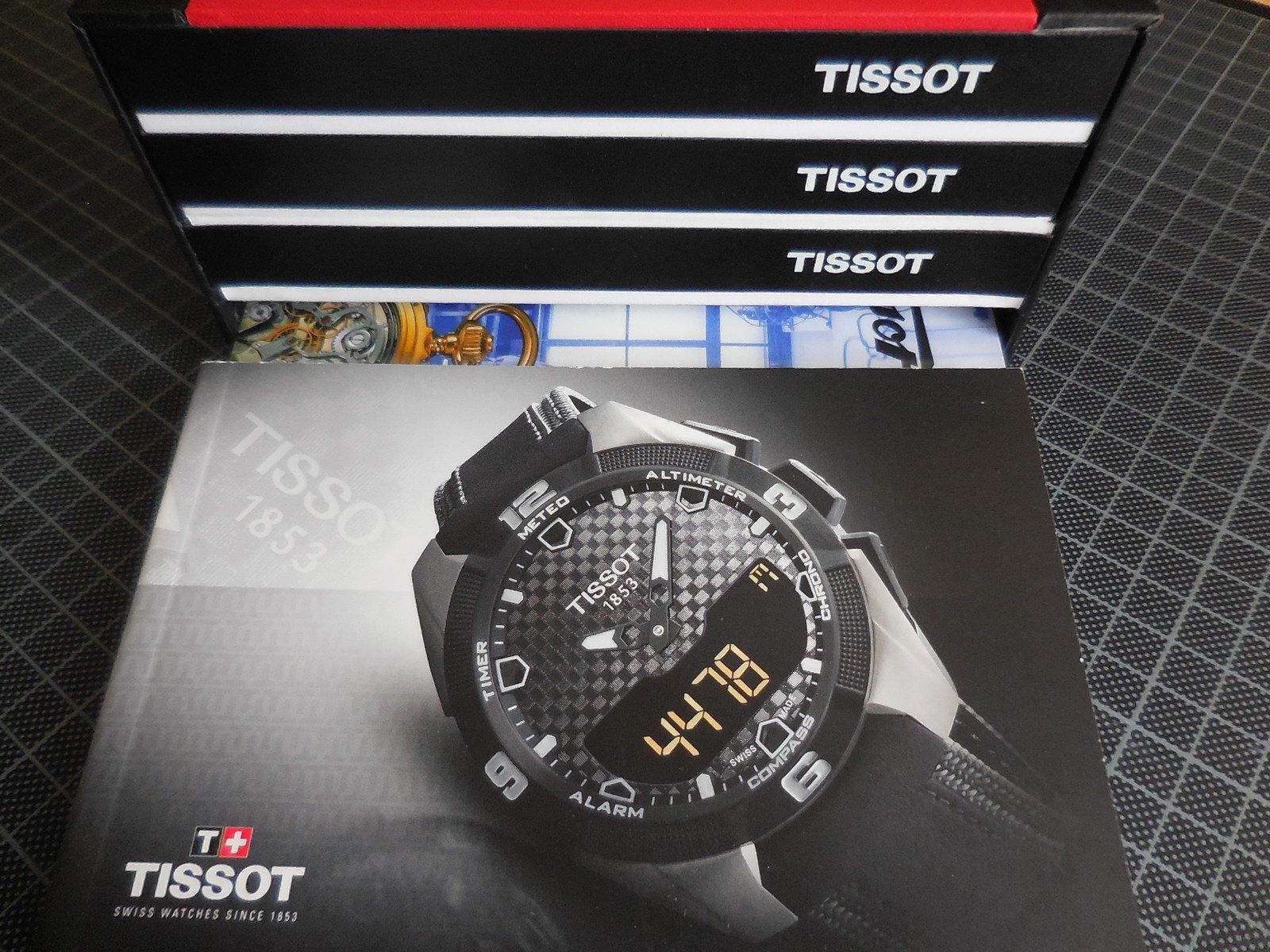Tissot Orologi: TISSOT QUADRATO quarz chrono schwarz – Nuovo (secondo la descrizione) da Waldstatt venduto da 37bernhard79 6