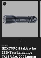 NEXTORCH taktische LED-Taschenlampe 700 Lumen + 2 Batterien