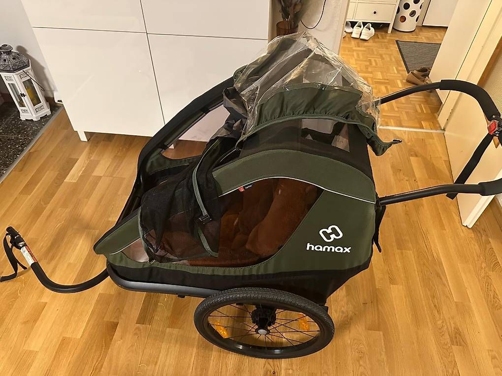 Rimorchi: HAMAX Kinder Veloanhänger – Nuovo e nell'imballaggio originale da Langnau am Albis venduto da max081 4