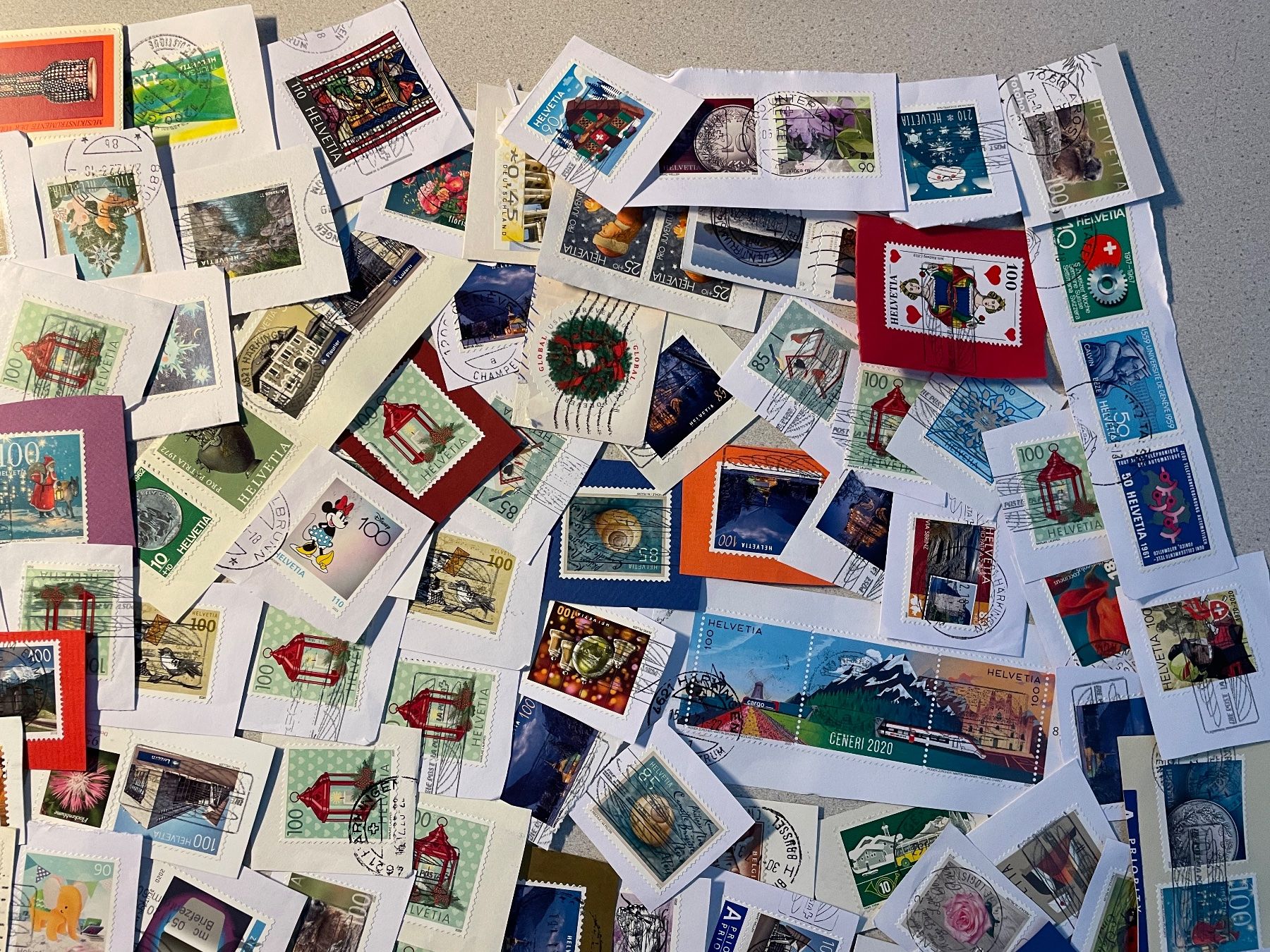 Alle Briefmarken: Briefmarken Mission Lot1 – Gebraucht aus Niederglatt ZH von Fffrank 4