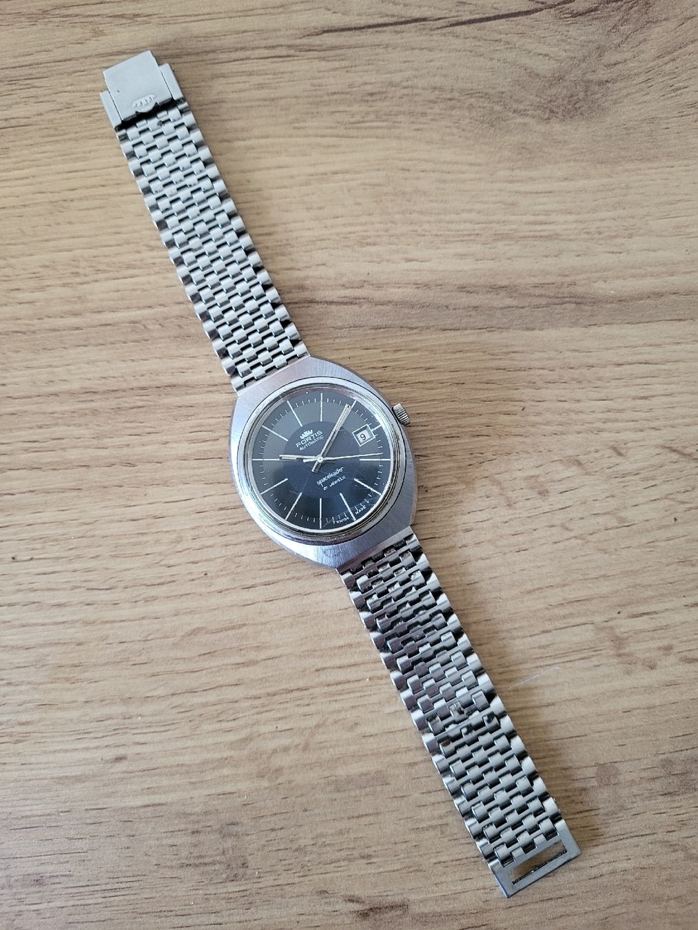 Fortis Uhren: Fortis Spaceleader Automatic Vintage, Top Zustand! – Gebraucht aus Allschwil von Uhrenbinz 3