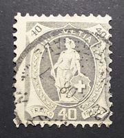 Stehende Helvetia SBK 89A KW 300.- Stempel BERN