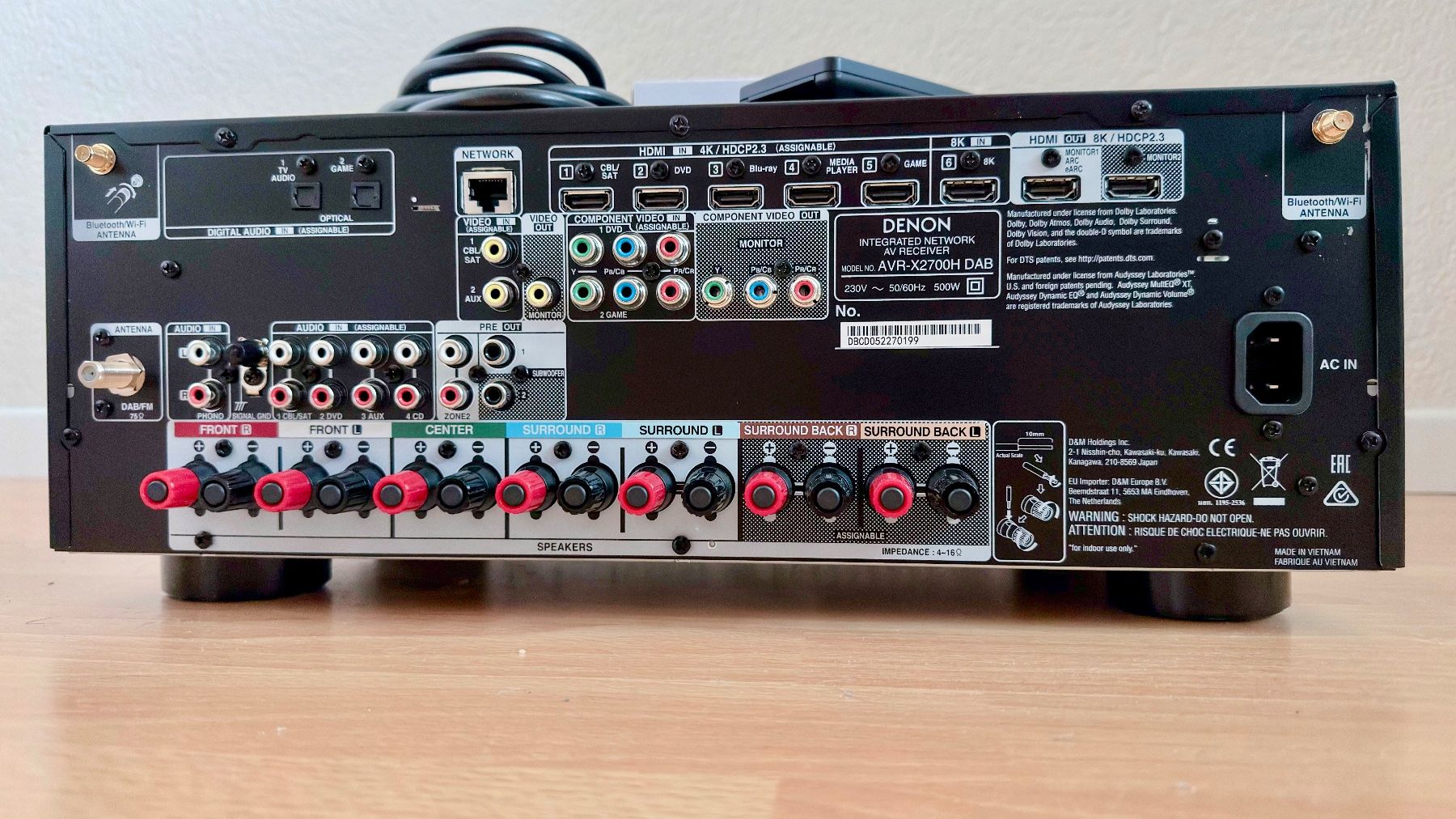 Denon Ricevitori: Denon AVR-X2700H DAB Receiver – Usato da Rüfenach AG venduto da izh_sp7f 1
