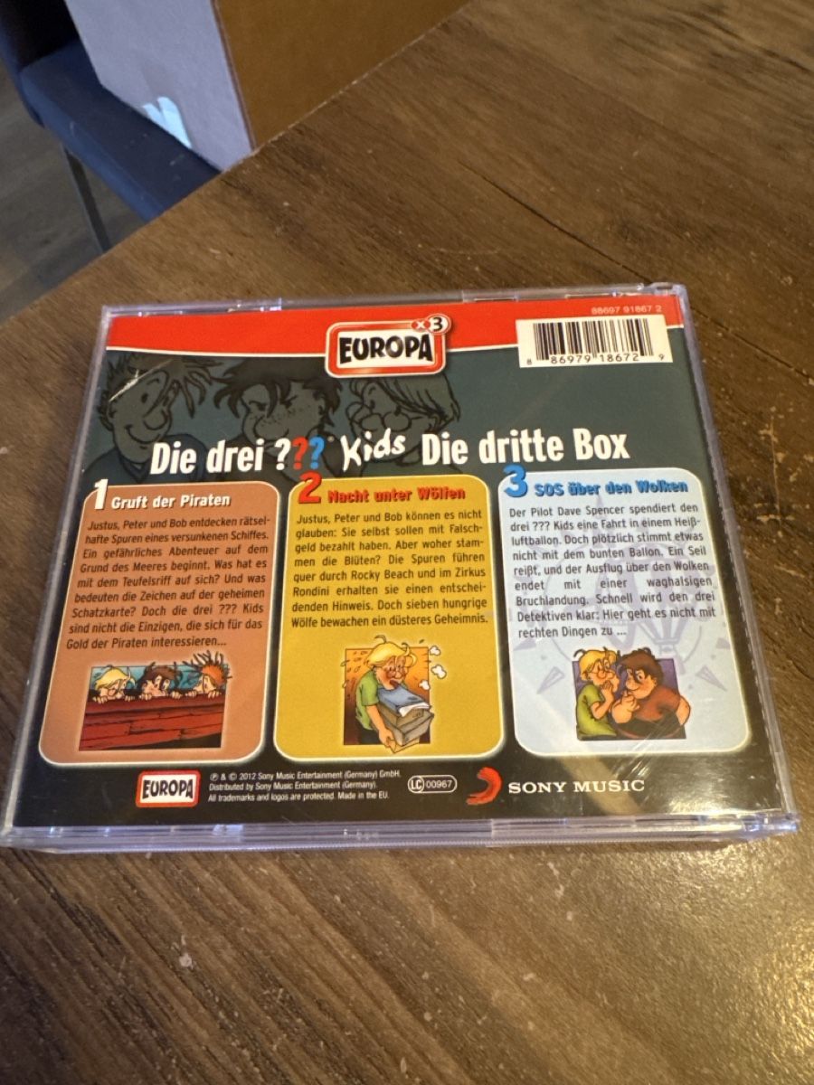 CD: Drei Fragezeichen Kids die dritte Box – Usato da Grossaffoltern venduto da sherry73 1