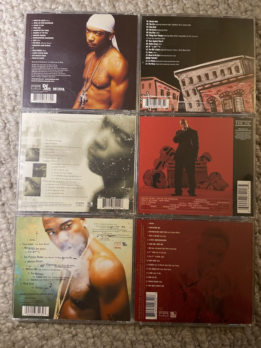 CDs: 6x Ja Rule – D'occasion à Reinach AG par trigger7811 1