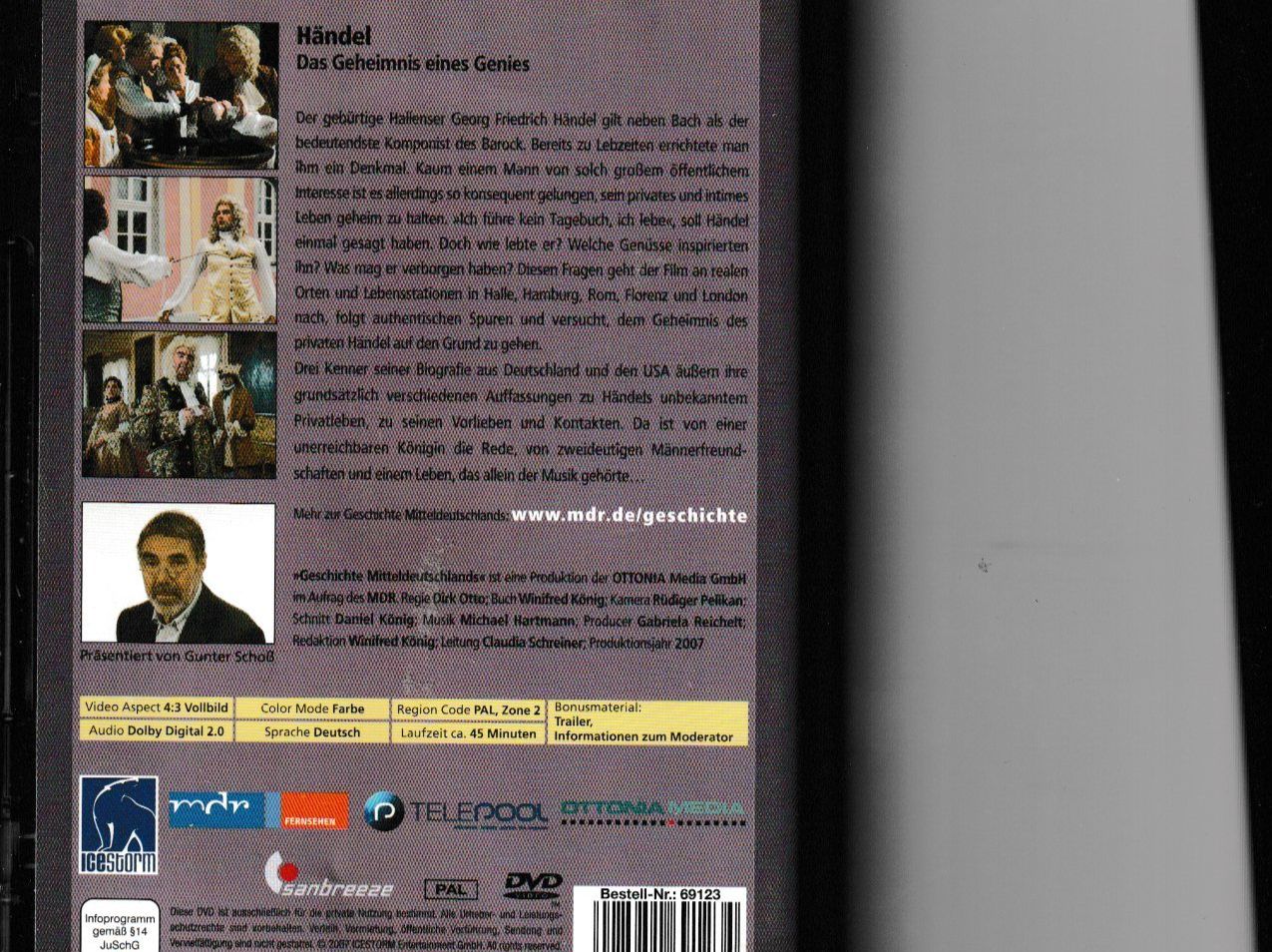 Alle DVDs: Händel - Das Geheimnis eines Genies – Gebraucht aus Chur von zowie72 1