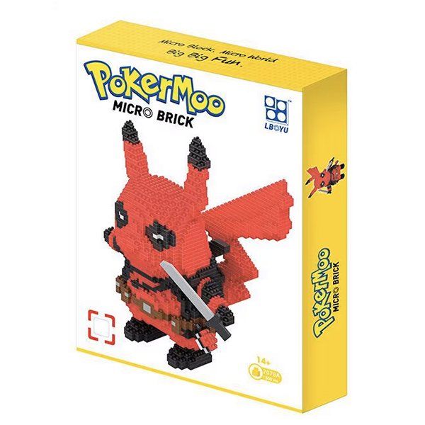 Kit di costruzioni: Pokémon "Pikachu Deadpool" / Mini-Bausteine – Nuovo e nell'imballaggio originale da Meisterschwanden venduto da Bigi1