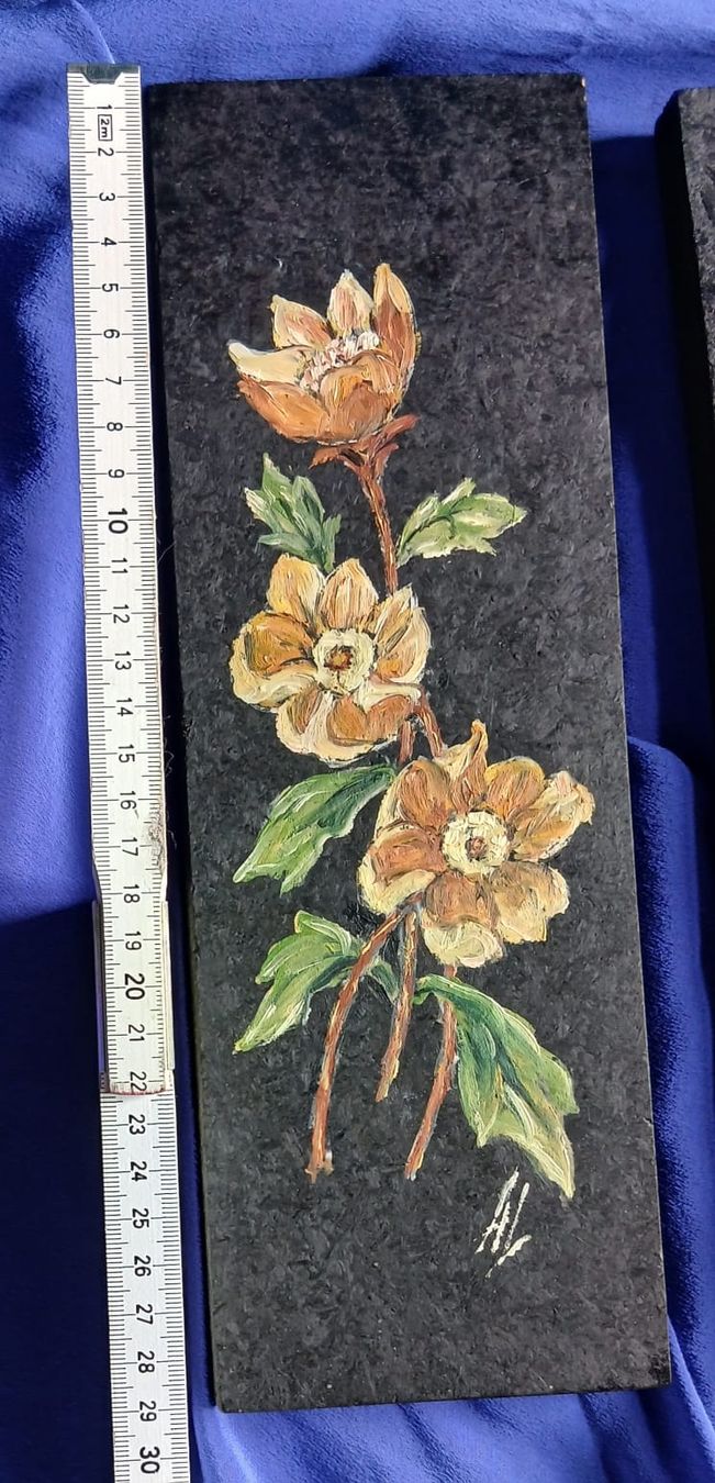 Foto & Immagini: Blumenbilder handgemalte 60er 70er Jahre – Usato da Opfikon venduto da rus_x8fg 1