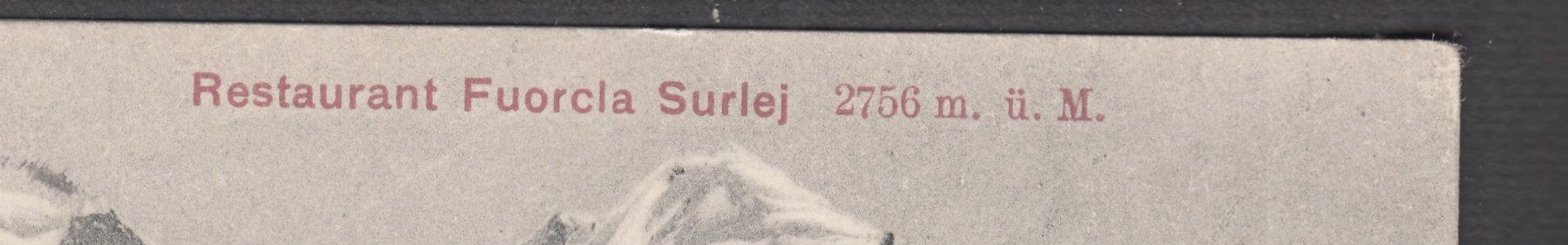 Cartoline postali: Originale alte Ansichtskarte Fuorcla Surlej mit Gemsen! – Nuovo (secondo la descrizione) da Brienz BE venduto da Diliplunz 2