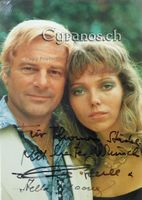 Carl Schell (1927-2019) & Stella Mooney (1947) - Autogramm