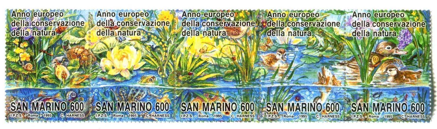 Tous les timbres: Briefmarken "Blumen". San Marino. – Neuf avec emballage d'origine à Basel par Butsch5