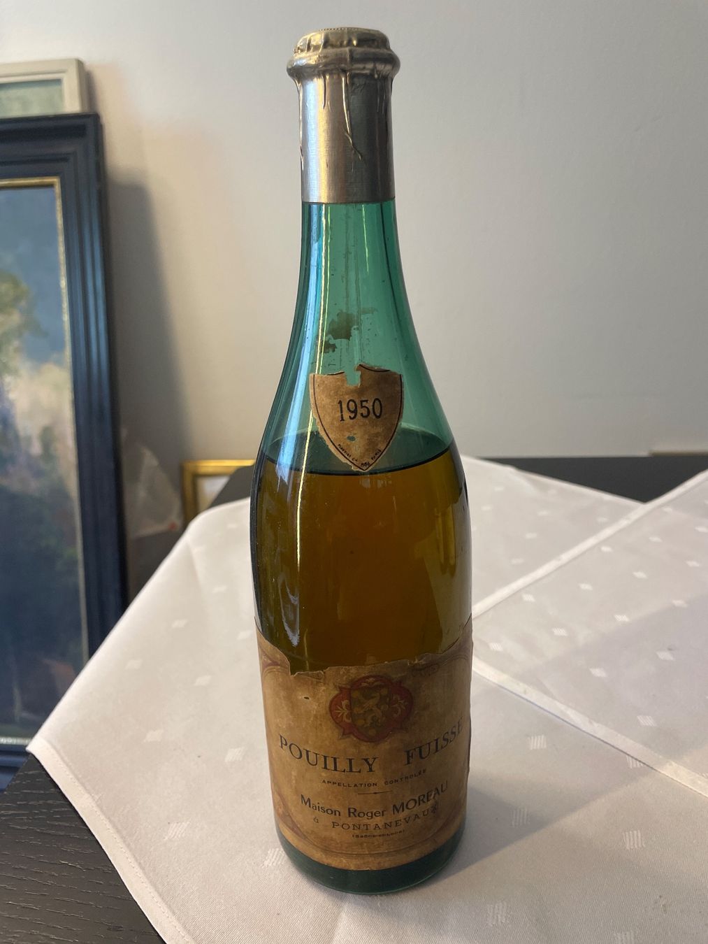 Wein: Pouilly Fuissé 1950 – Gebraucht aus Hölstein von kolumbus1964