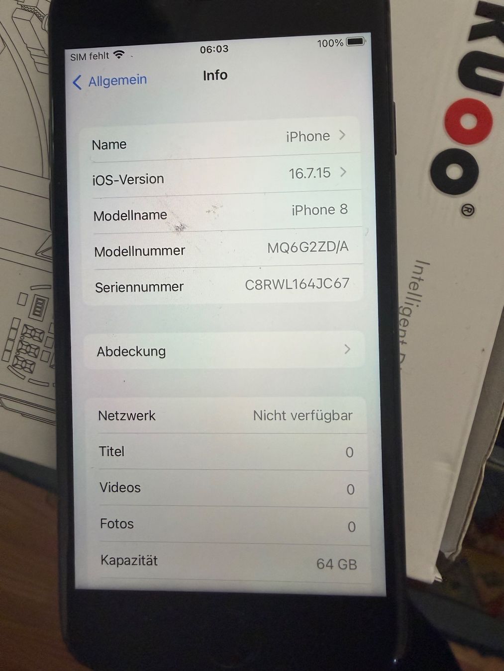 Apple Telefoni cellulari / Smartphones: iphone 8 – Usato da Schattdorf venduto da Kofi57 2