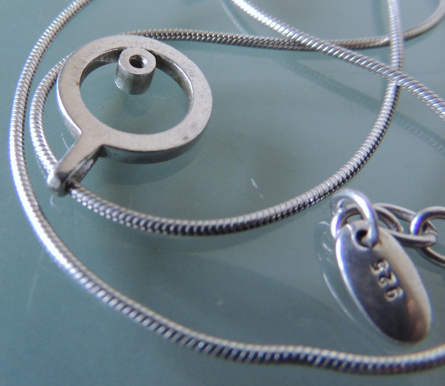 Esprit Catenine: ESPRIT Silber 925 Halskette mit Anhänger – Usato da Waldenburg venduto da schaller707 5
