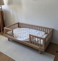 Kinderbett Holz 140x70cm mit Gitter sehr guter Zustand