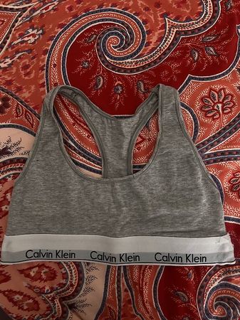 Top grigio Calvin Klein
