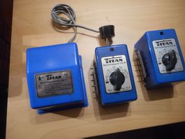 Titan Trafo und 2x Bahnschaltgerät 109M