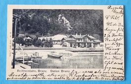 Brienz - Bahnhof - Station - Rothronbahn - 1904