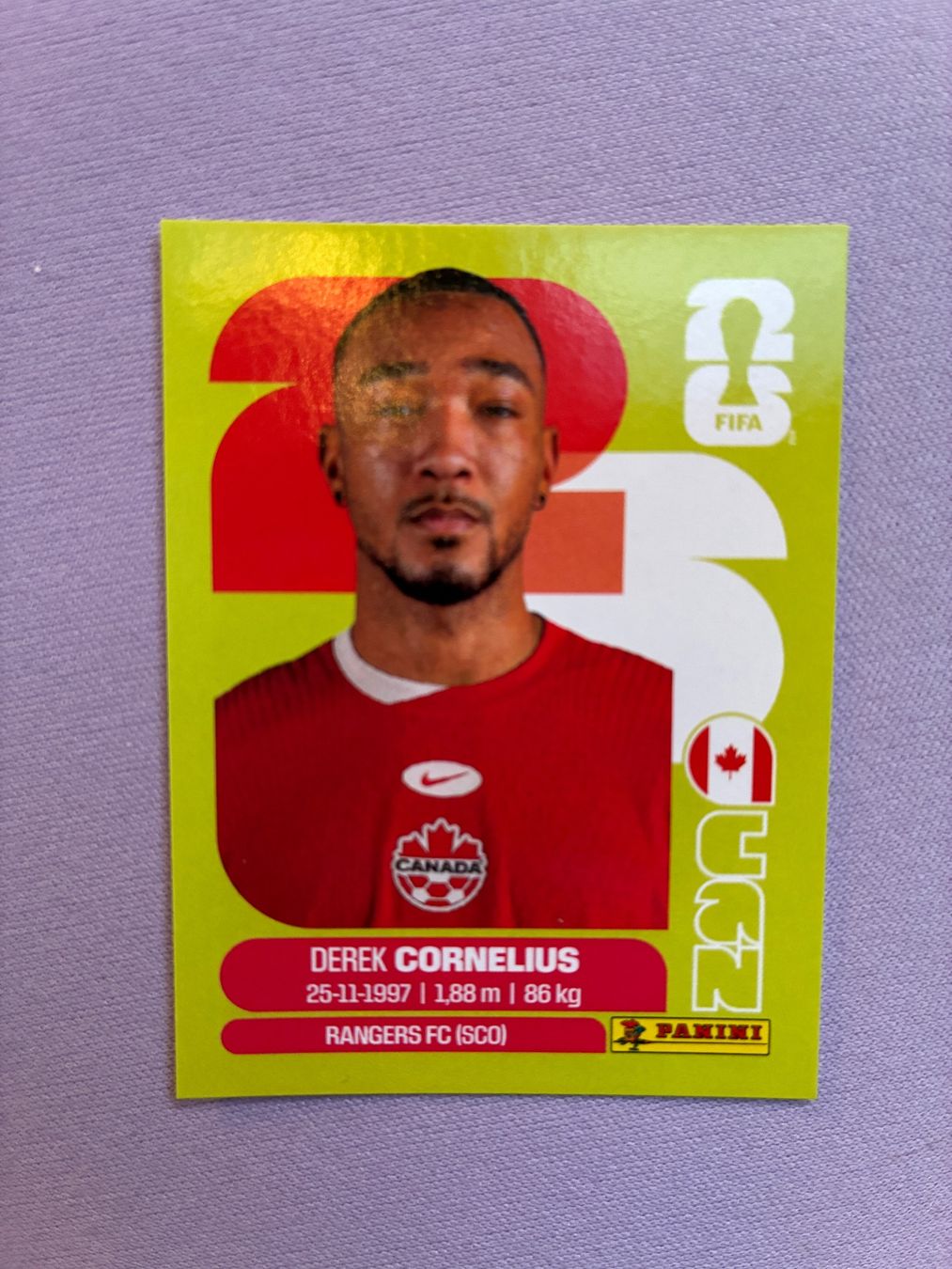 Panini Sammelbilder & Trading cards: FIFA WC 2026 Derek Cornelius CAN 7 Sticker – Neu (gemäss Beschreibung) aus Boll von valoune01