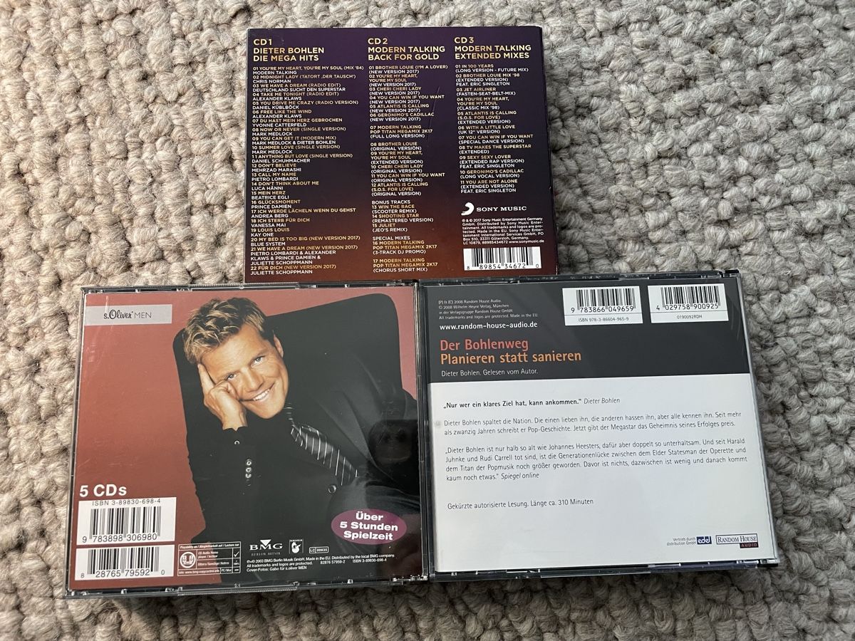 CDs: 3x Dieter Bohlen  – Neu (gemäss Beschreibung) aus Reinach AG von trigger7811 2