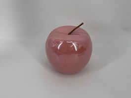 Apfel Deko in rosa