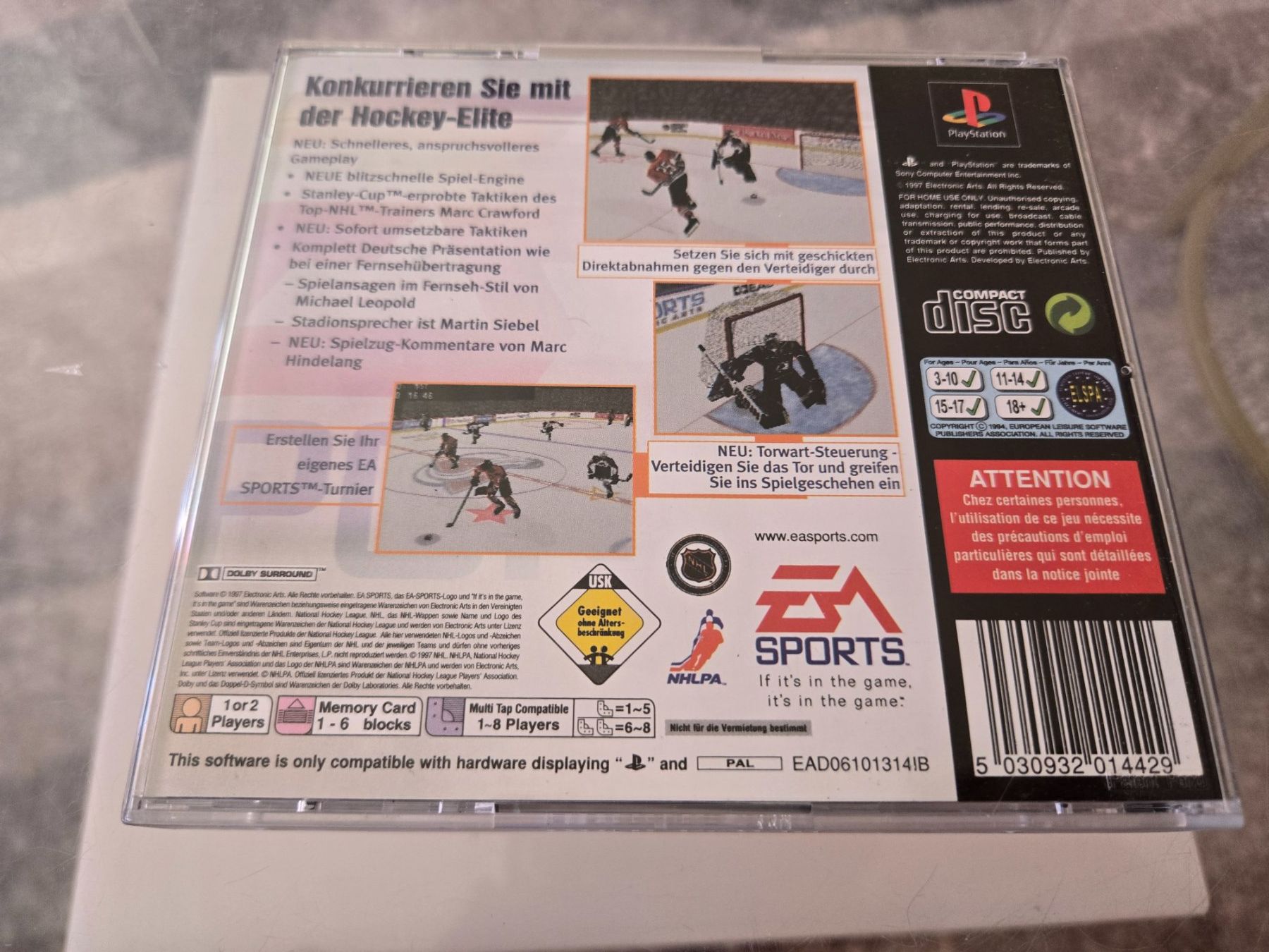 Giochi: NHL 98 PS1 – Usato da Bussigny venduto da Kfdlt 1