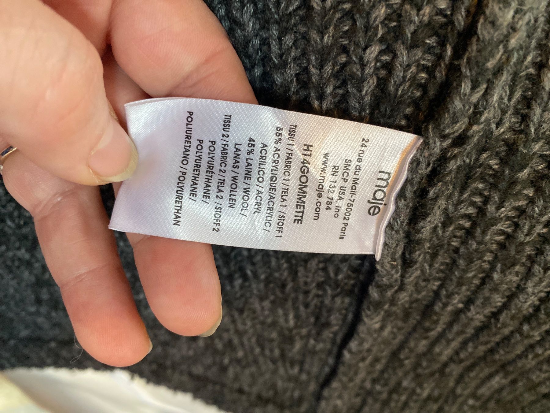 Maje Giacche: Maje Jacke Damen 1 – Usato da gattikon venduto da scratty1105 3