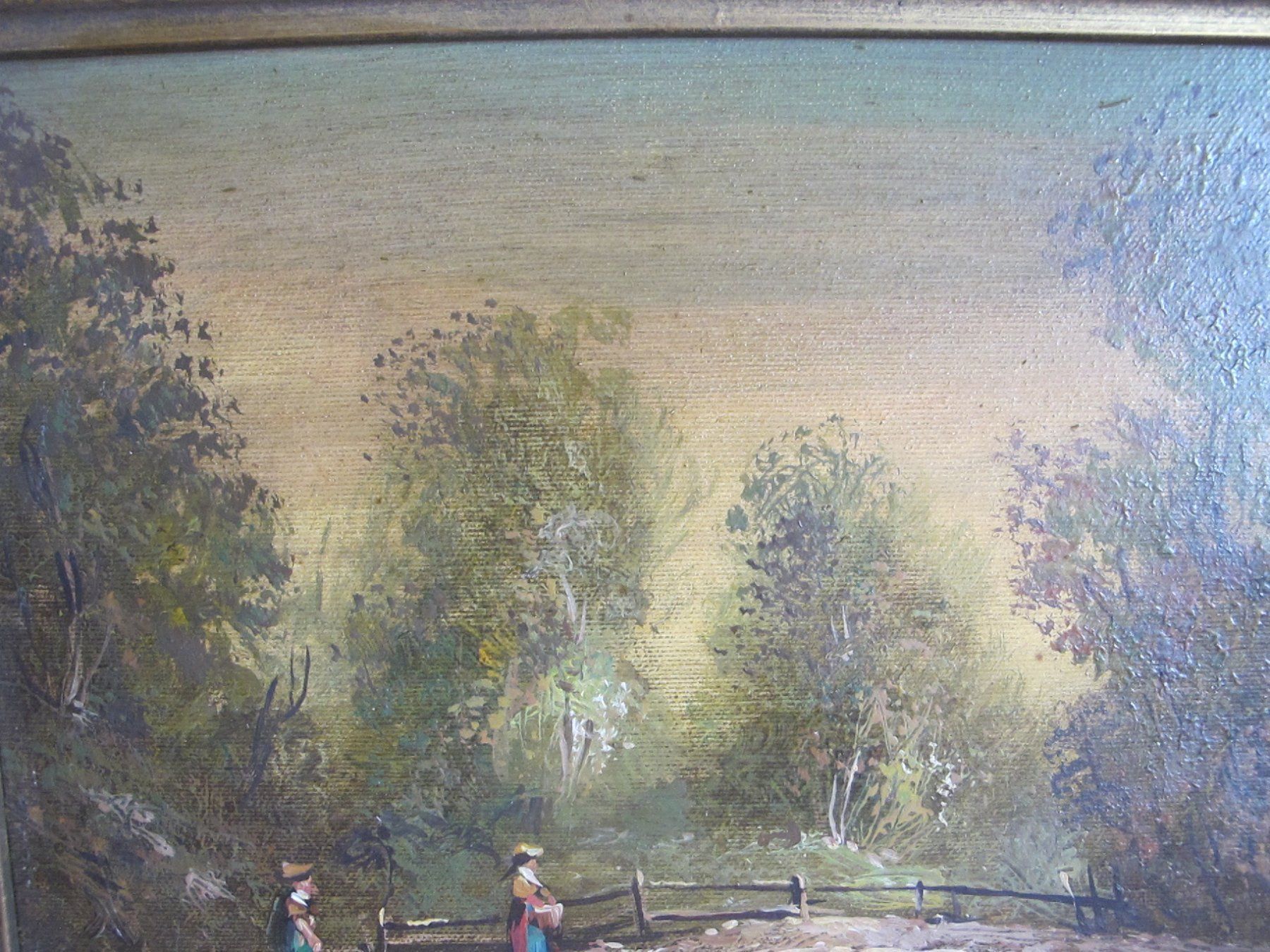 Tableaux: Original  Gemälde um ca. 1900 – D'occasion à Löhningen par Chimae67 4