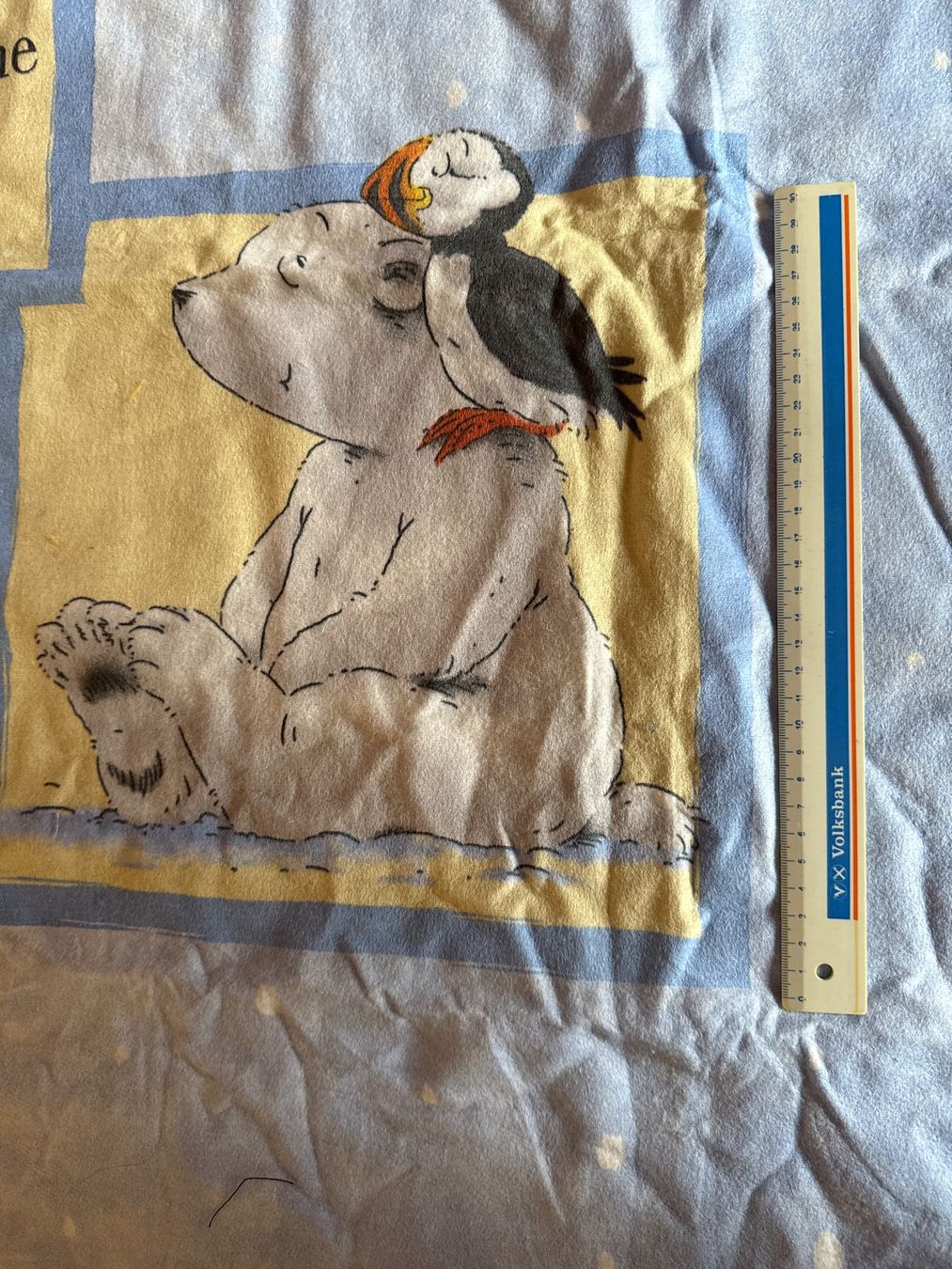 Tessuti: Flanell-Soff Lars, der kleine Eisbär – Nuovo (secondo la descrizione) da Andelfingen venduto da Judy0007 3