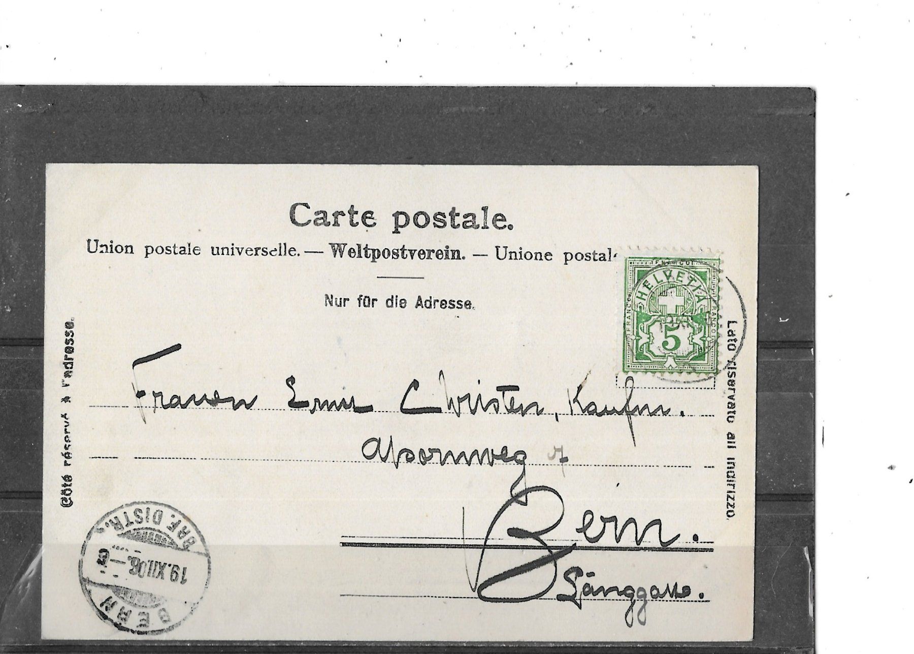 Cartes postales: BE Gruss aus Trub 1906 – D'occasion à Schocherswil par Wilare 1