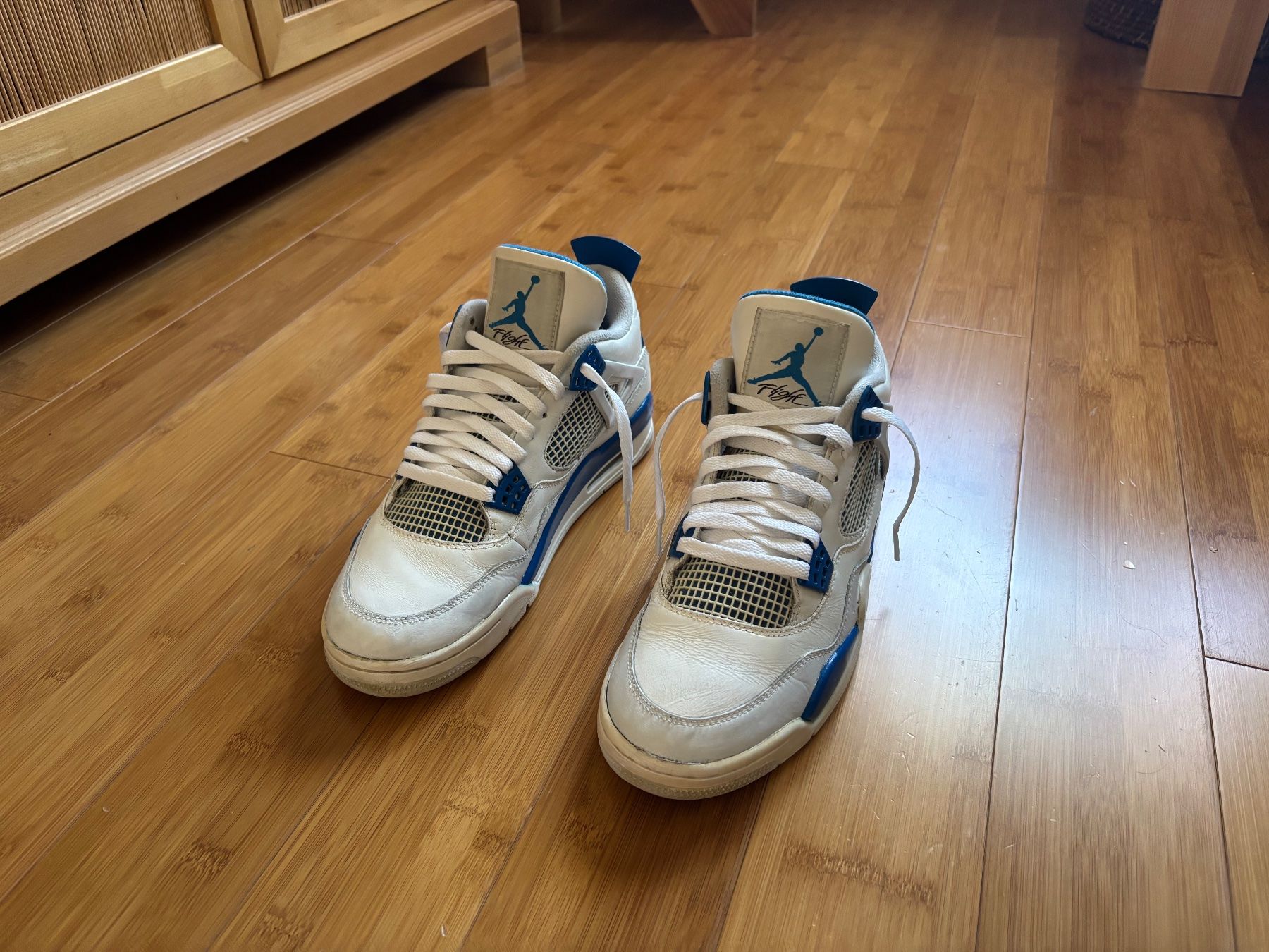 Jordan Scarpe da uomo: Jordan 4 Military blue (2012) – Usato da Cottens FR venduto da ginop 1