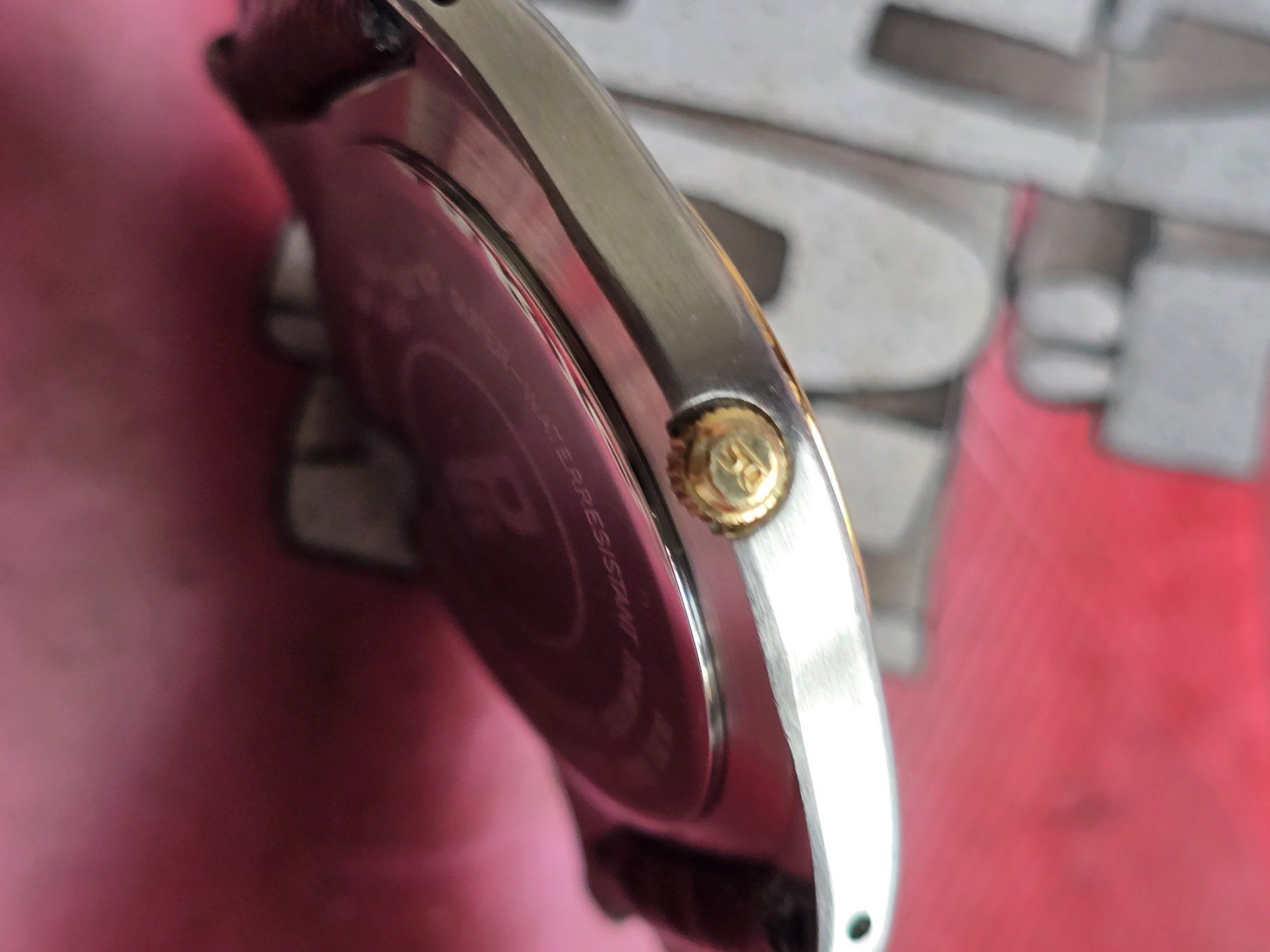 Certina Orologi: 331 Certina DS Triple Date Mondphasen Gold / SS – Usato da Muri AG venduto da Corredor 5
