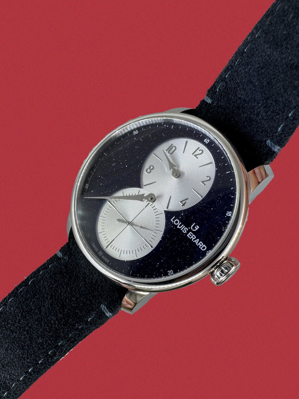 Louis Erard Orologi: Louis Erard Excellence Régulateur Aventurine – Usato da La Chaux-de-Fonds venduto da raguusa2 1