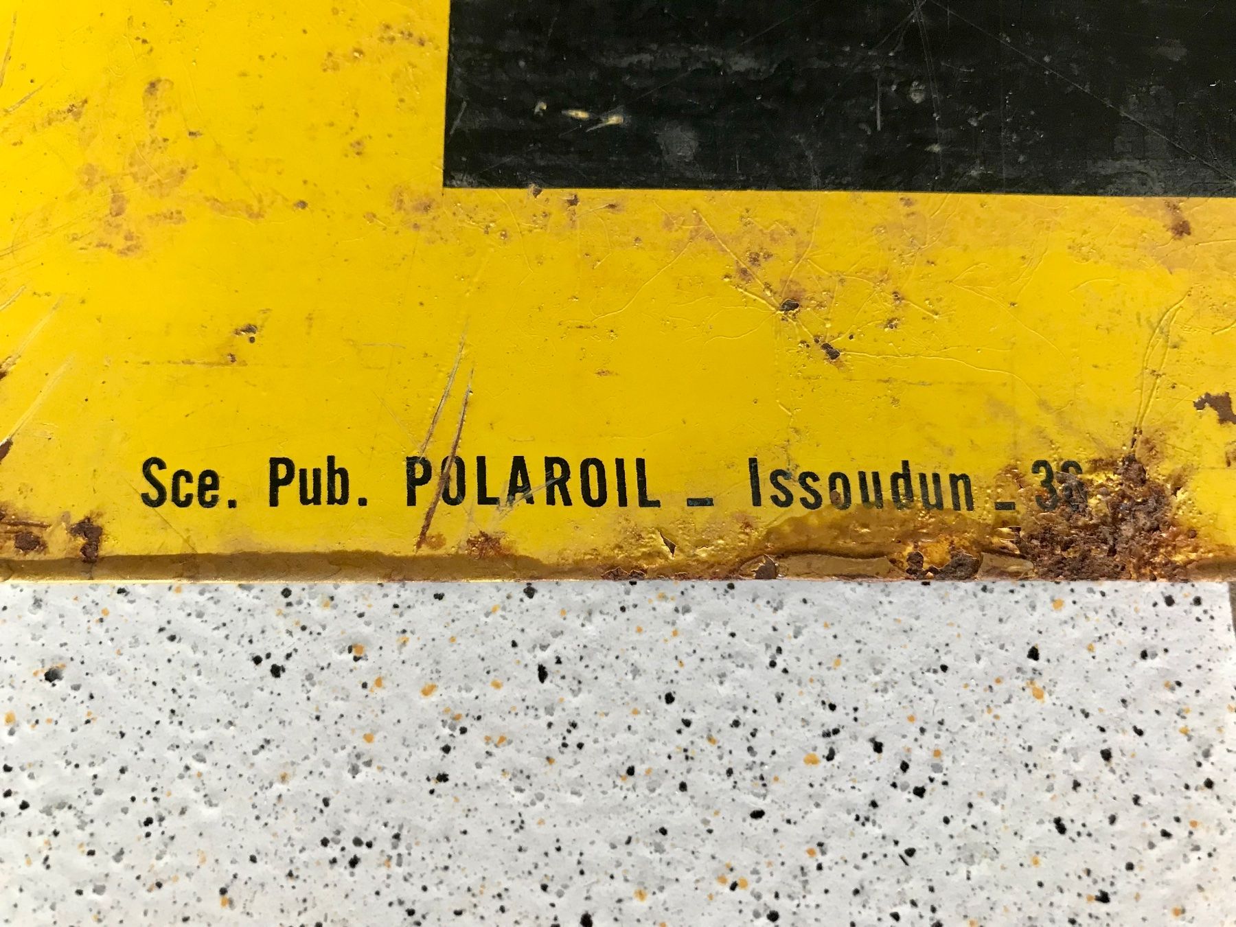 Insegne: Polaroil Blechschild – Usato da Erlinsbach venduto da Stu-ff 1