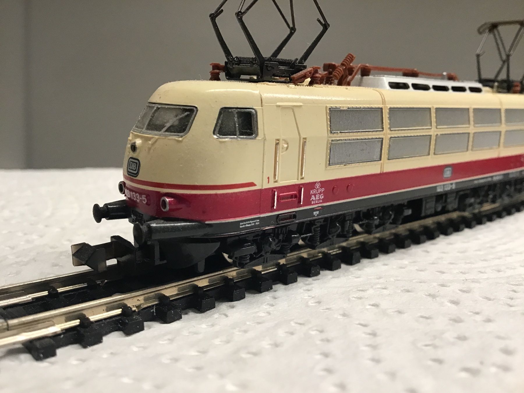 Trix Modellini di ferrovie: MINITRIX N Lok DB 151 133-5, – Usato da Männedorf venduto da Modell-Spezialisten 1