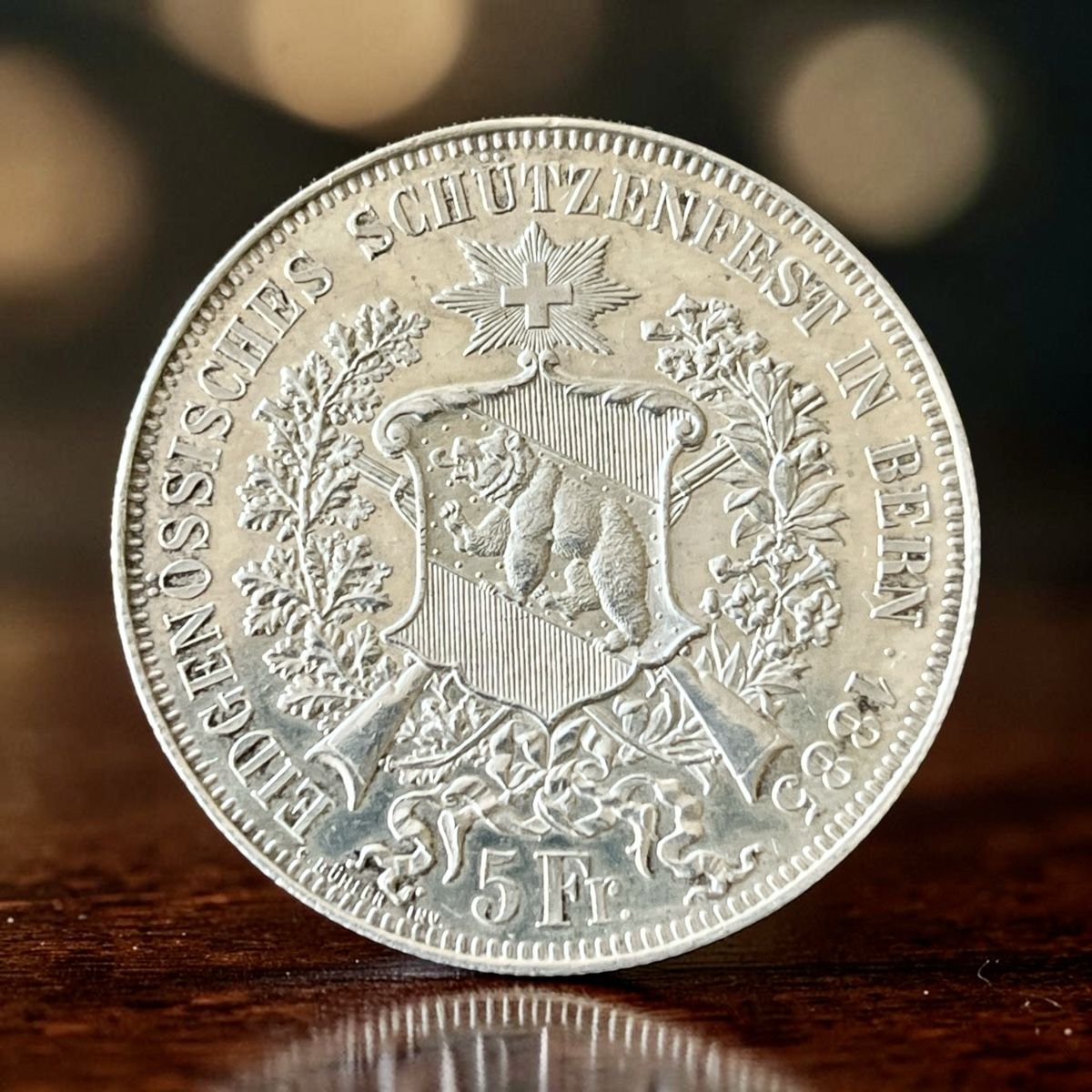 Tutti le monete: Schützenthaler Bern 1885 – Usato da Winterthur venduto da Numismatica-Vitu