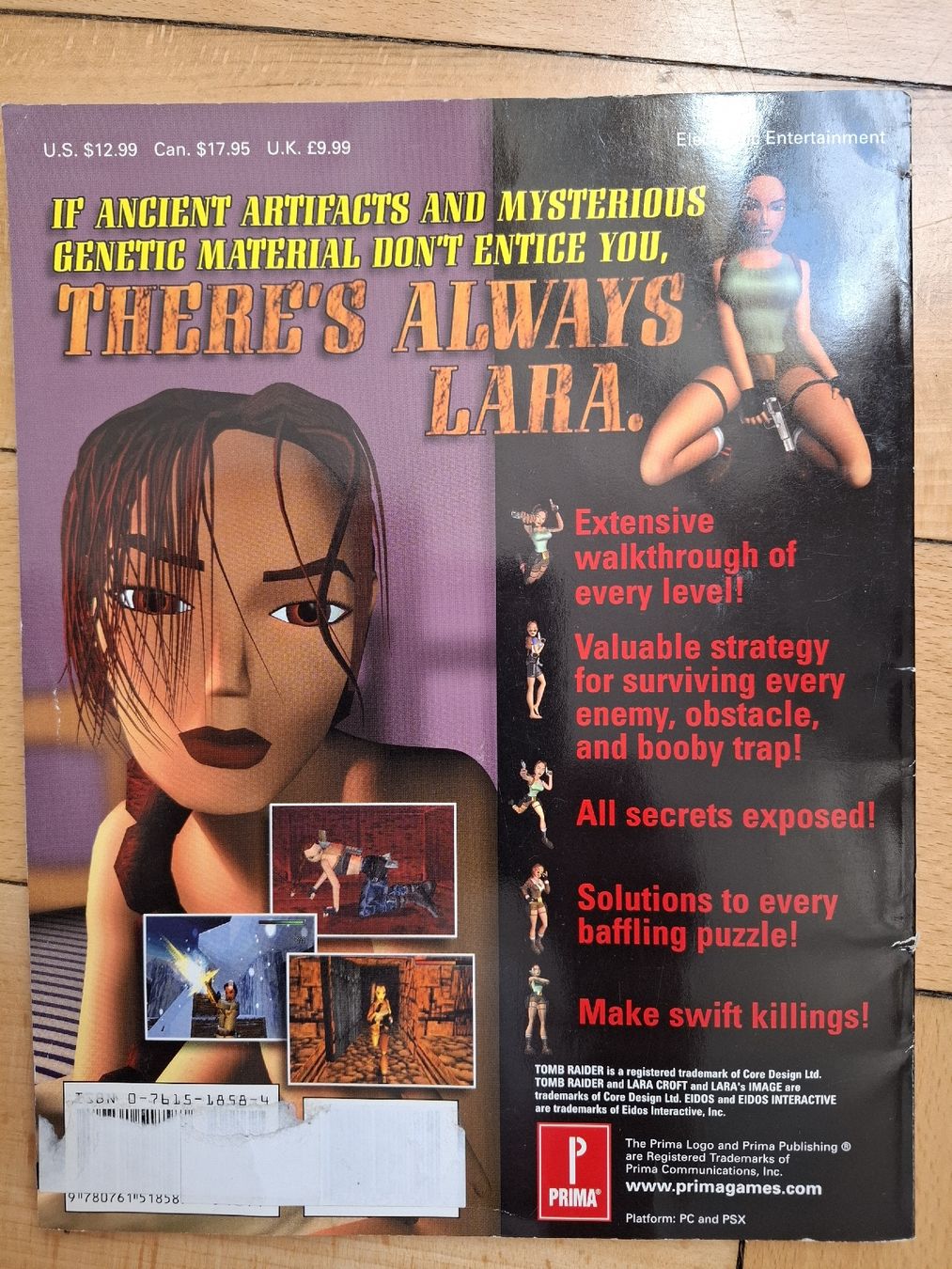 Libri: Tomb Raider III official strategy guide – Usato da Crémines venduto da Carambaaa 1