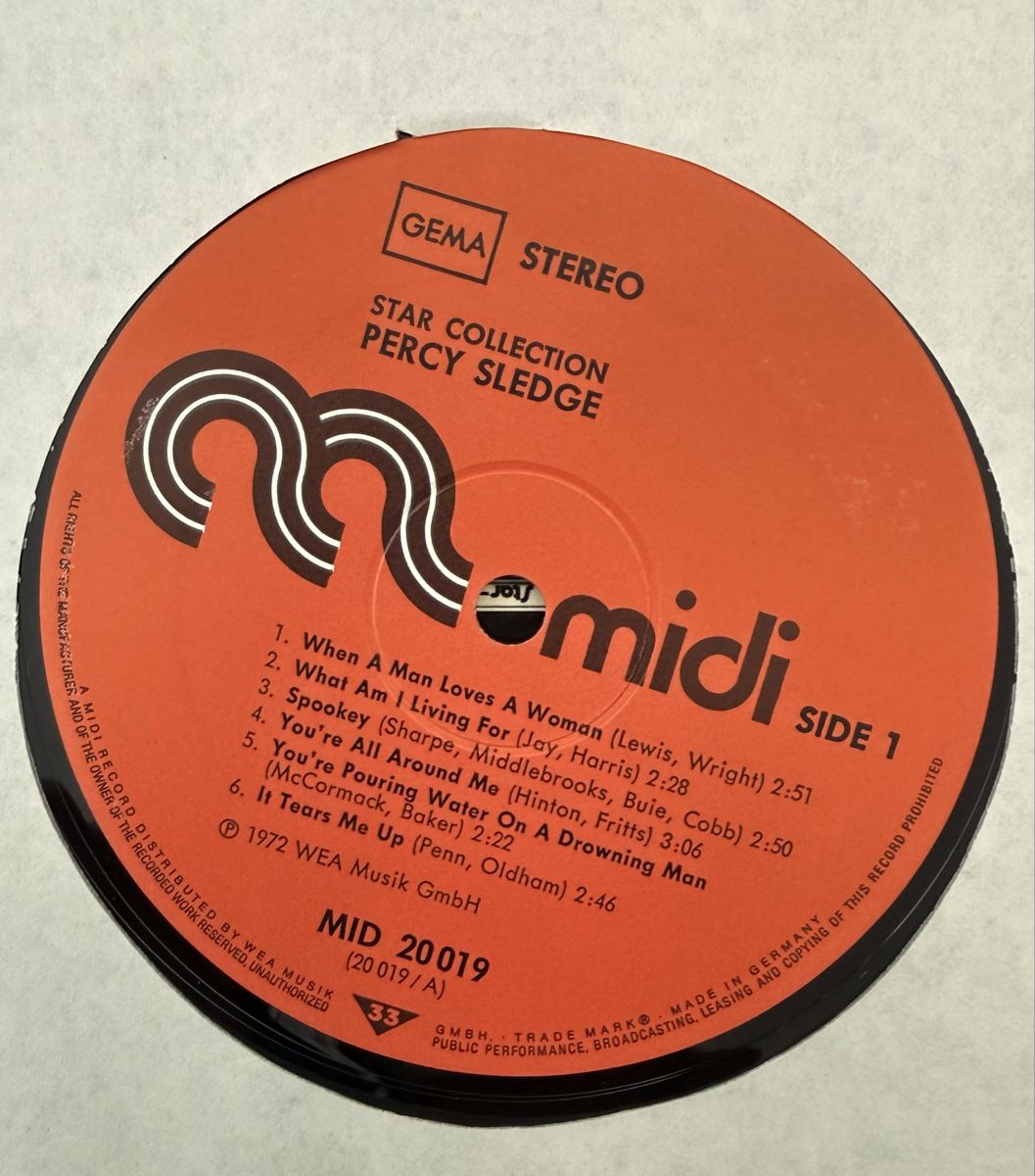 Dischi in vinile: Vinyl Percy Sledge Star-Collection Schallplatte – Usato da Goldach venduto da Donpancho 2