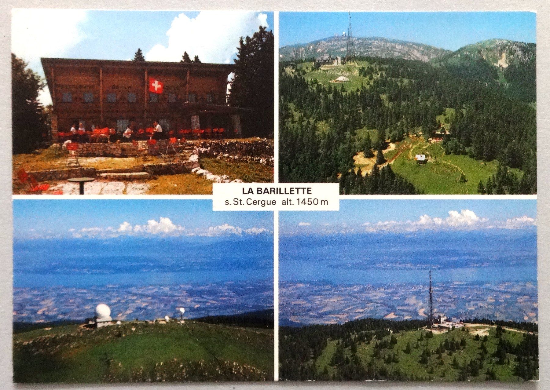 Cartes postales: La Barillette s. St. Cergue, alt. 1450 m – D'occasion à Fétigny par Billy2miny