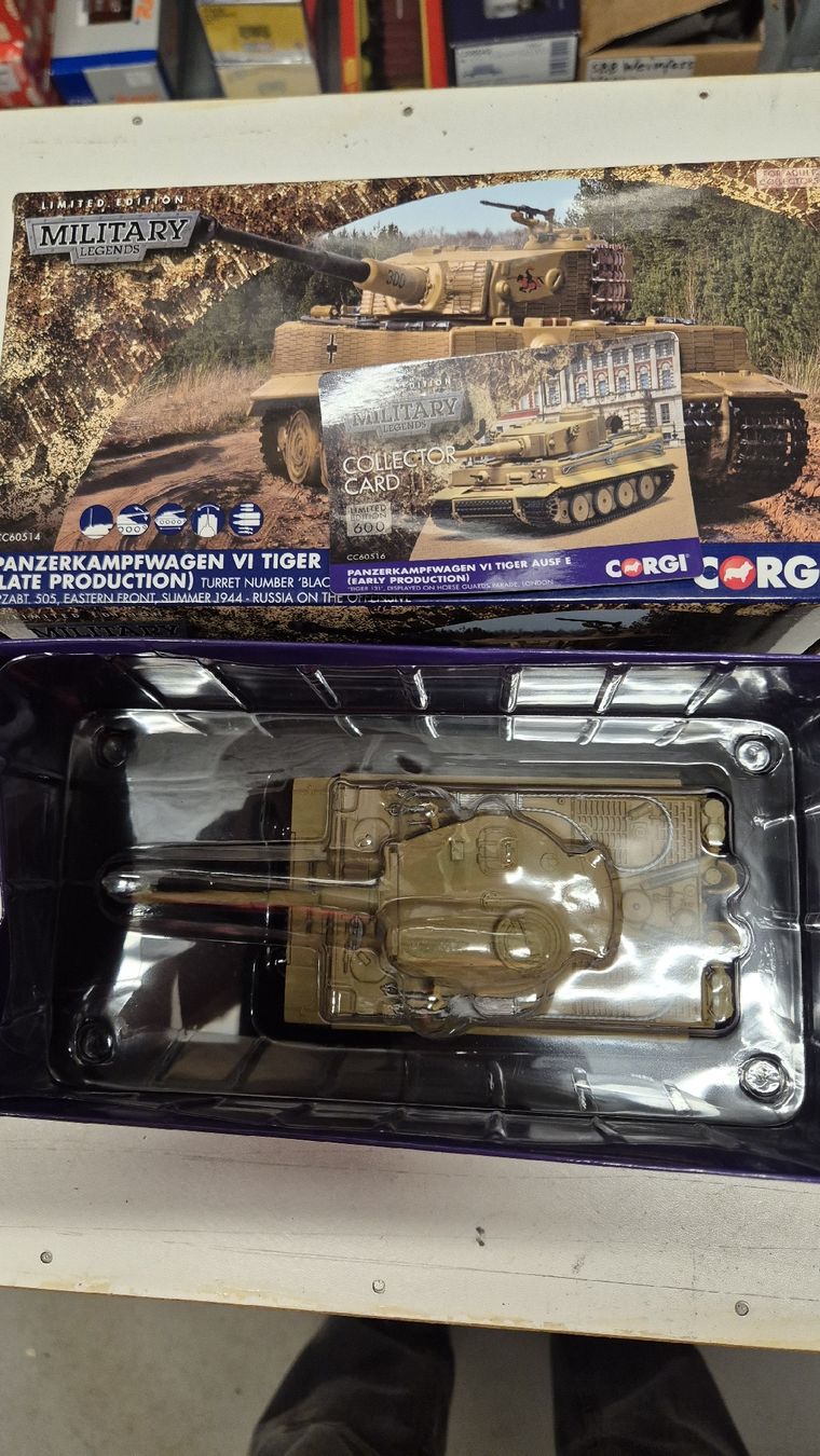 Corgi Toys Kit di modellismo & Modellini statici: Model Panzer Tiger VI – Nuovo e nell'imballaggio originale da Wangen SZ venduto da Dnepr2 7