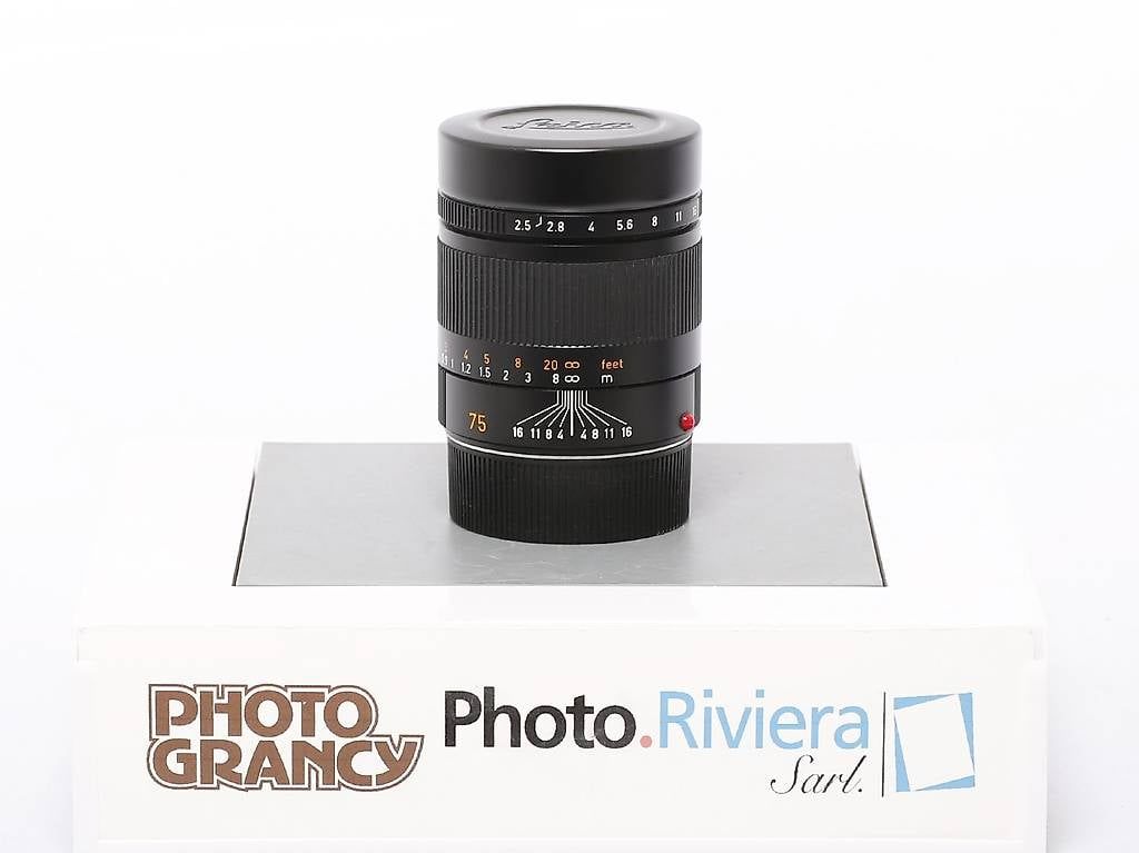 Leica Obiettivi: Leica Summarit-M 75mm f2.5 – Usato da Lausanne venduto da Photo.Grancy.Riviera