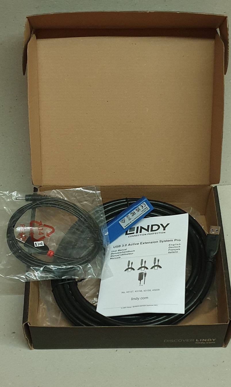 Cavi: Lindy Cavo di prolunga attivo USB 3.0 – Nuovo e nell'imballaggio originale da Peccia venduto da mag_qvx5 1