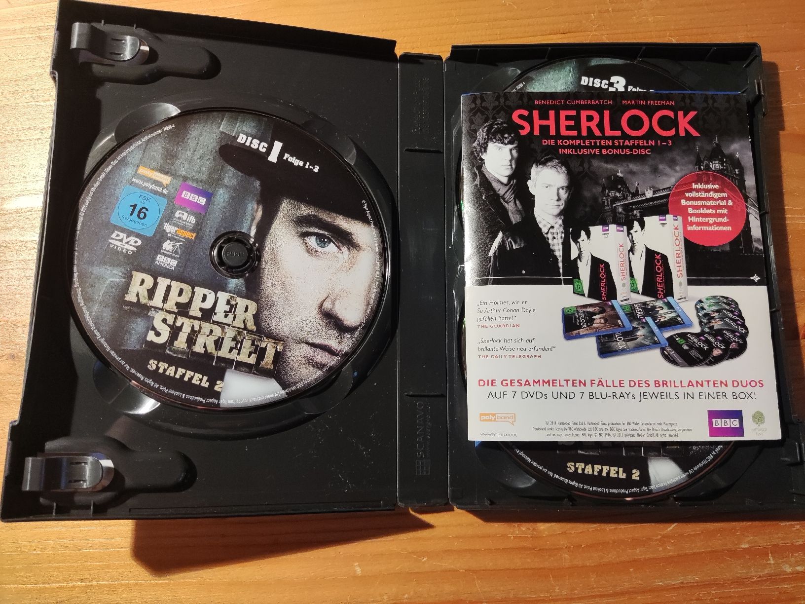 Tutti i DVDs: BBC Ripper Street - Staffel 2 (3 DVDs) – Usato da Oberembrach venduto da giu_7ksd 3