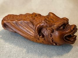Netsuke Holz, Shachihoko